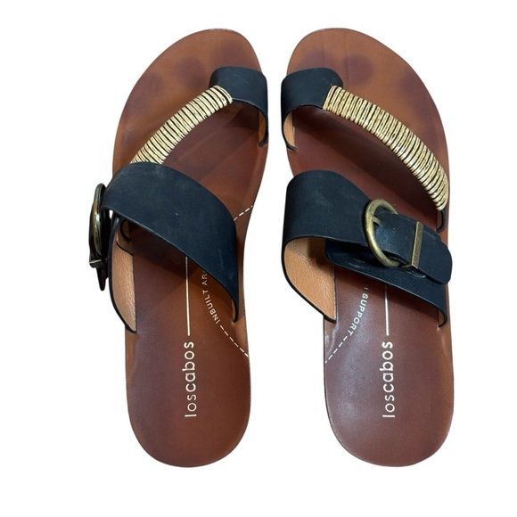 Loscabos Women’s Black Bria Sandal Size 41 - Picture 5 of 7